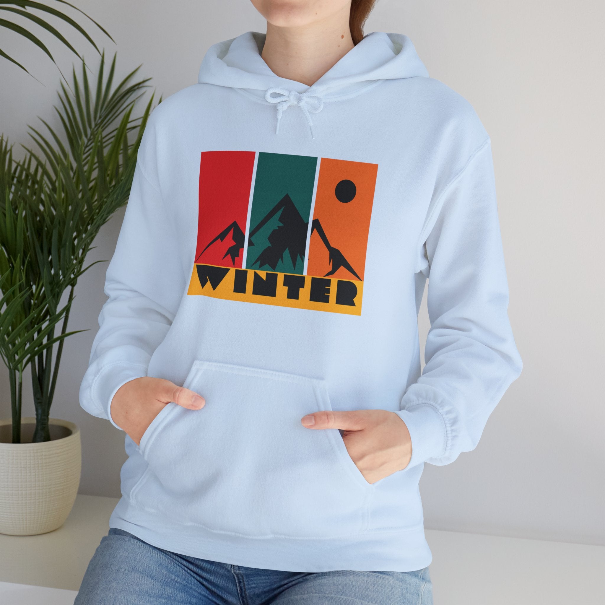 Winter Unisex Heavy Blend™ Hooded Sweatshirt