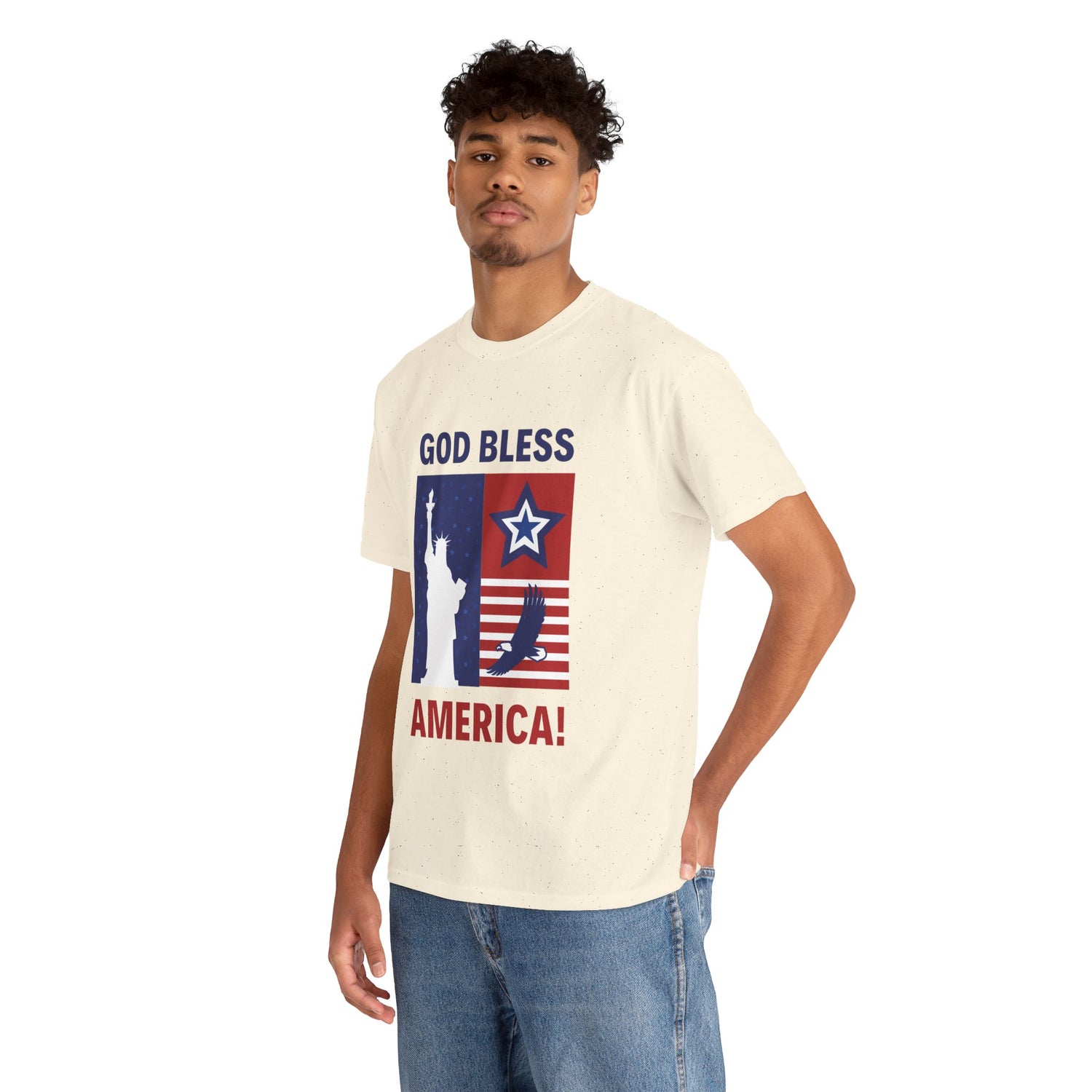 USA Bless Unisex Heavy Cotton Tee