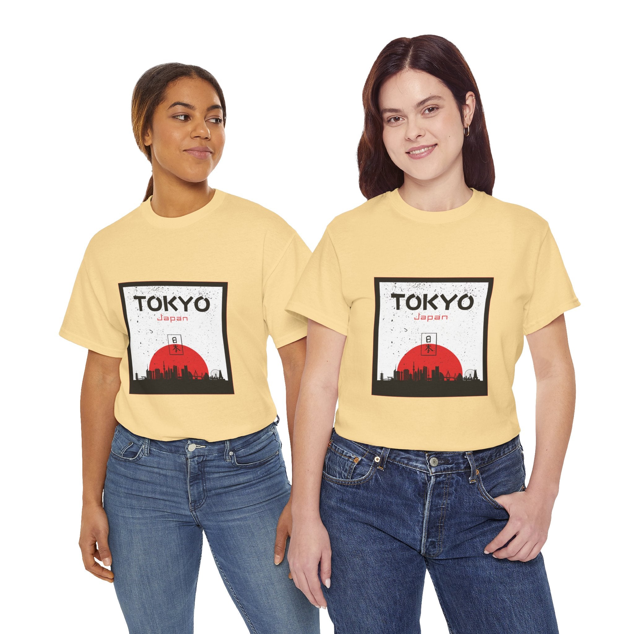 Tokyo Unisex Heavy Cotton Tee