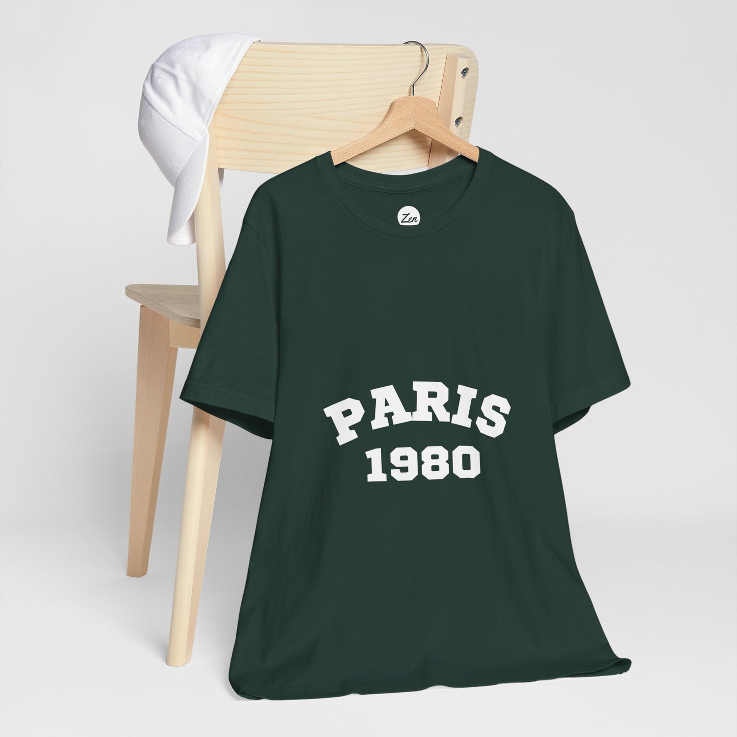 Paris 1980 Unisex Jersey Short Sleeve Tee