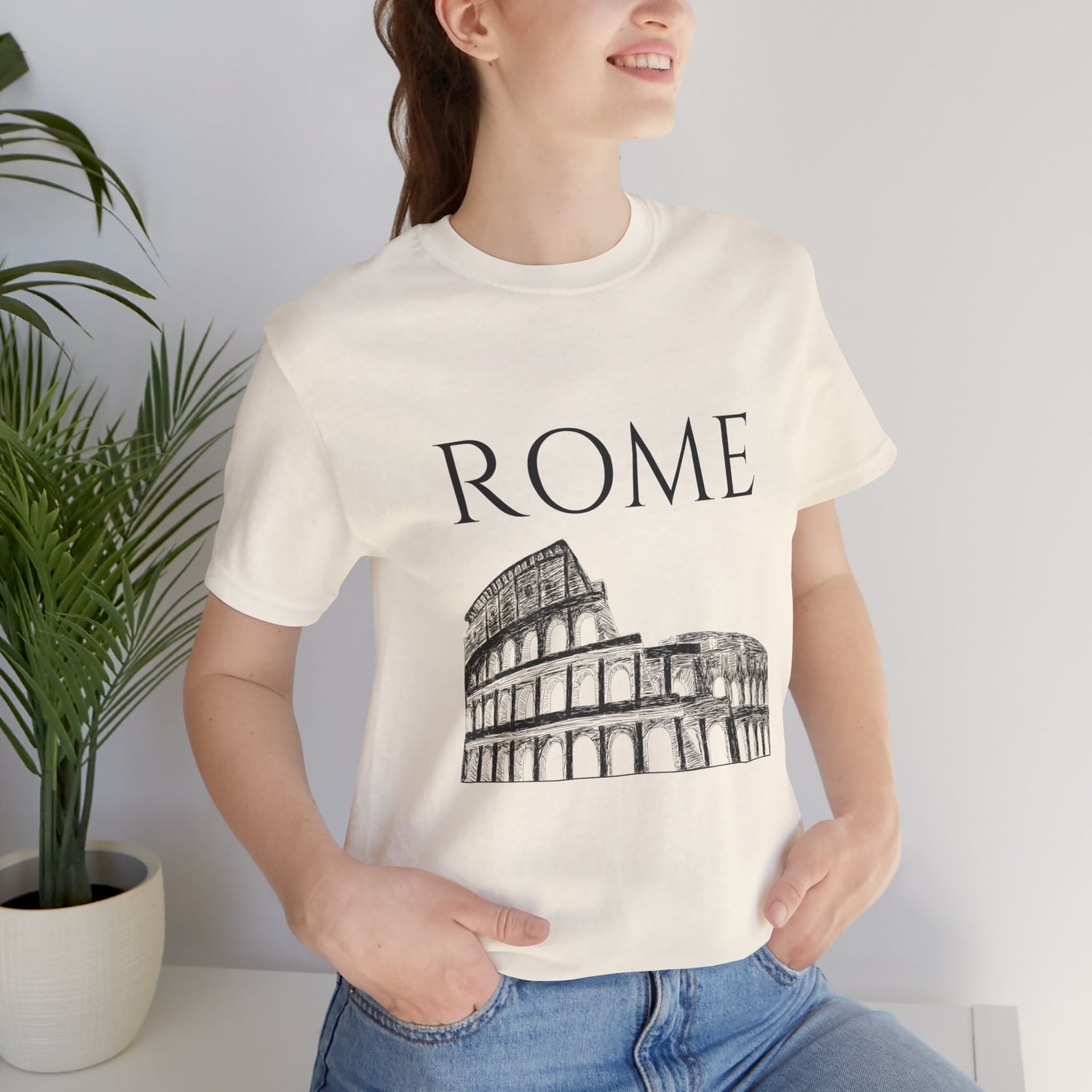 Rome Unisex Jersey Short Sleeve Tee