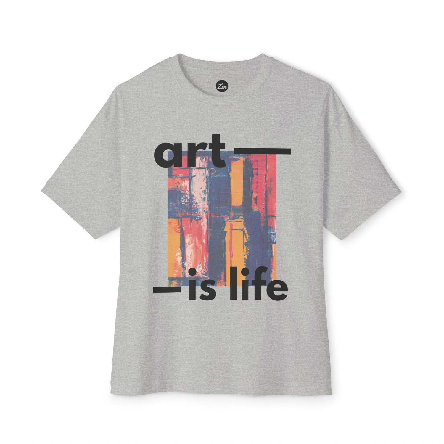 Art Unisex Oversized Boxy Tee