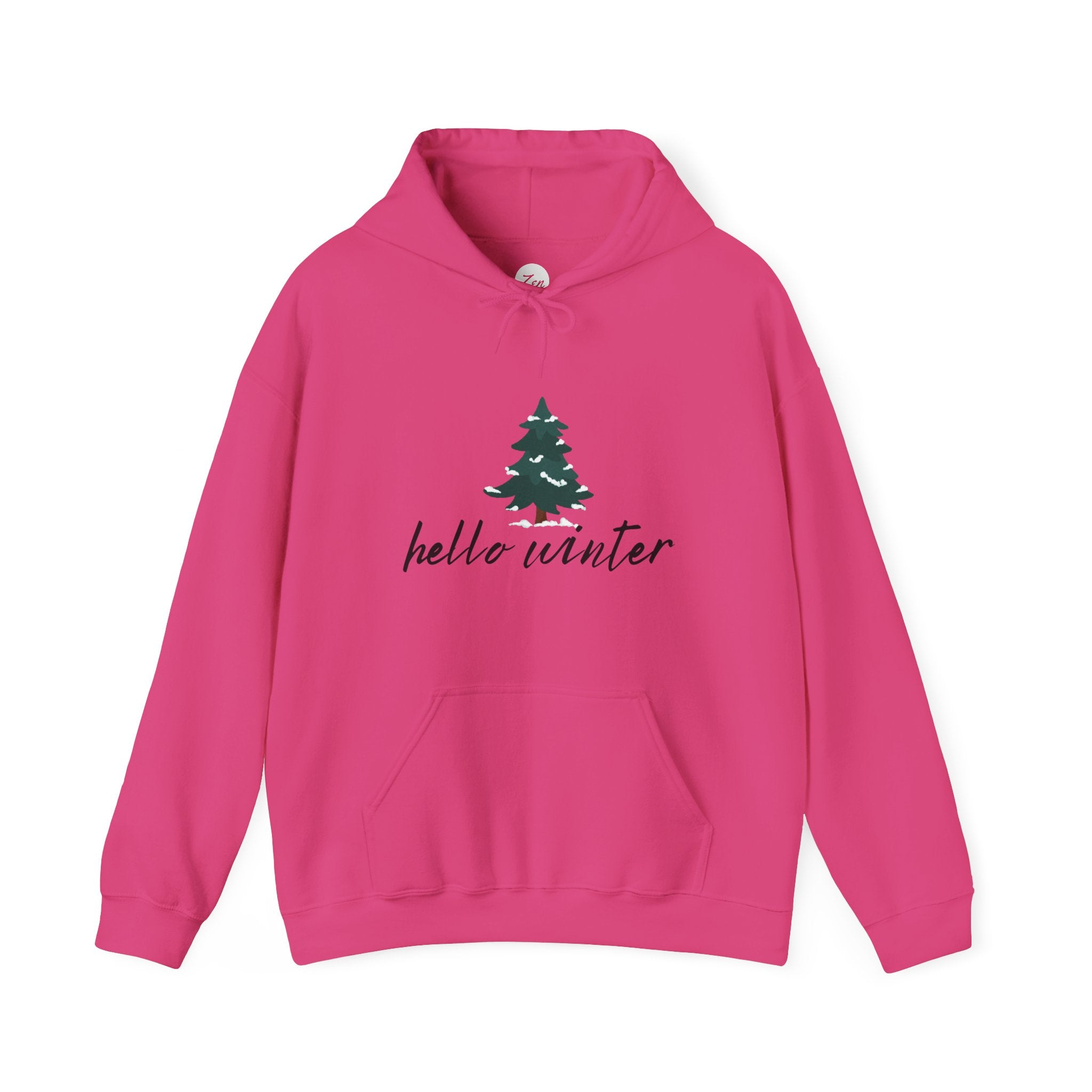 Hello Winter Unisex Heavy Blend™ Hooded Sweatshirt