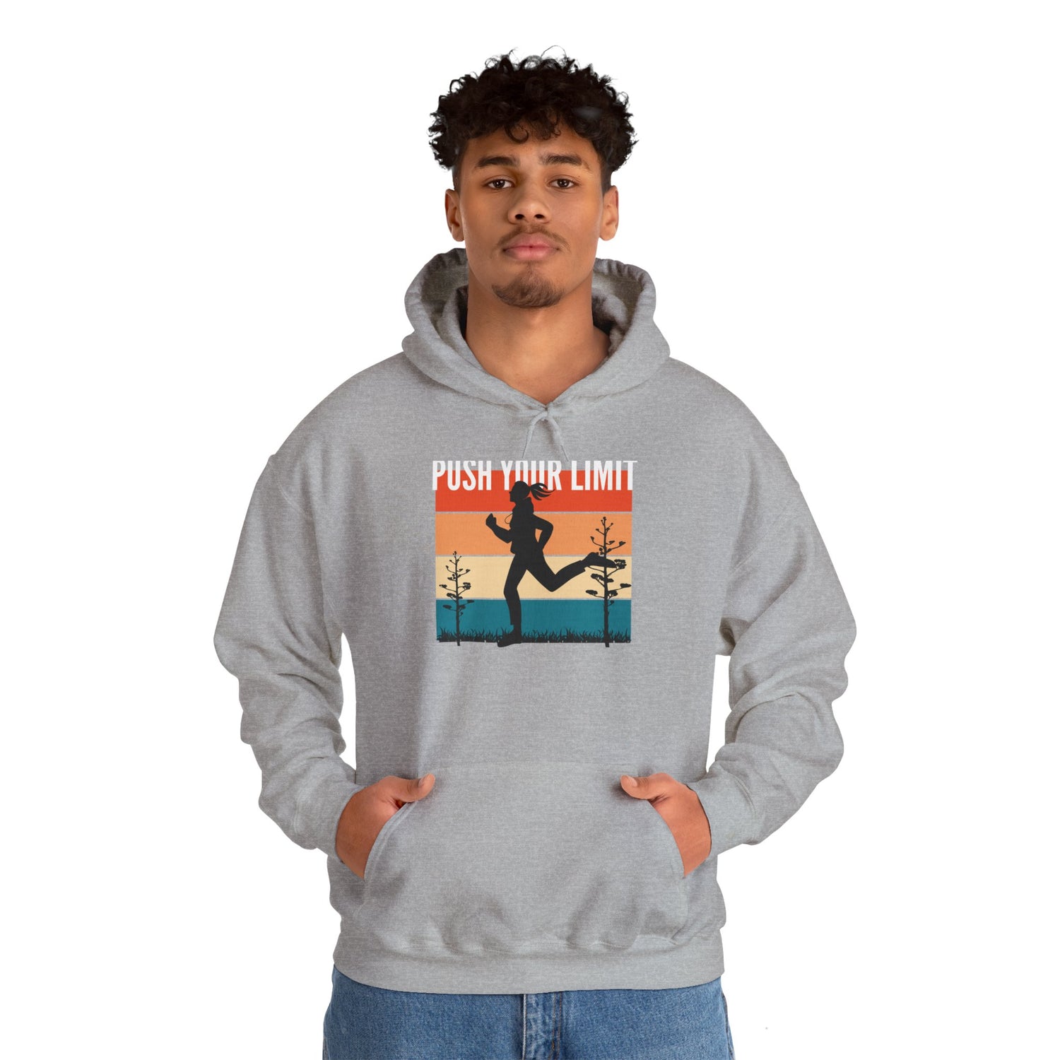 Push Your Limit Unisex Heavy Blend™ Hooded Sweatshirt