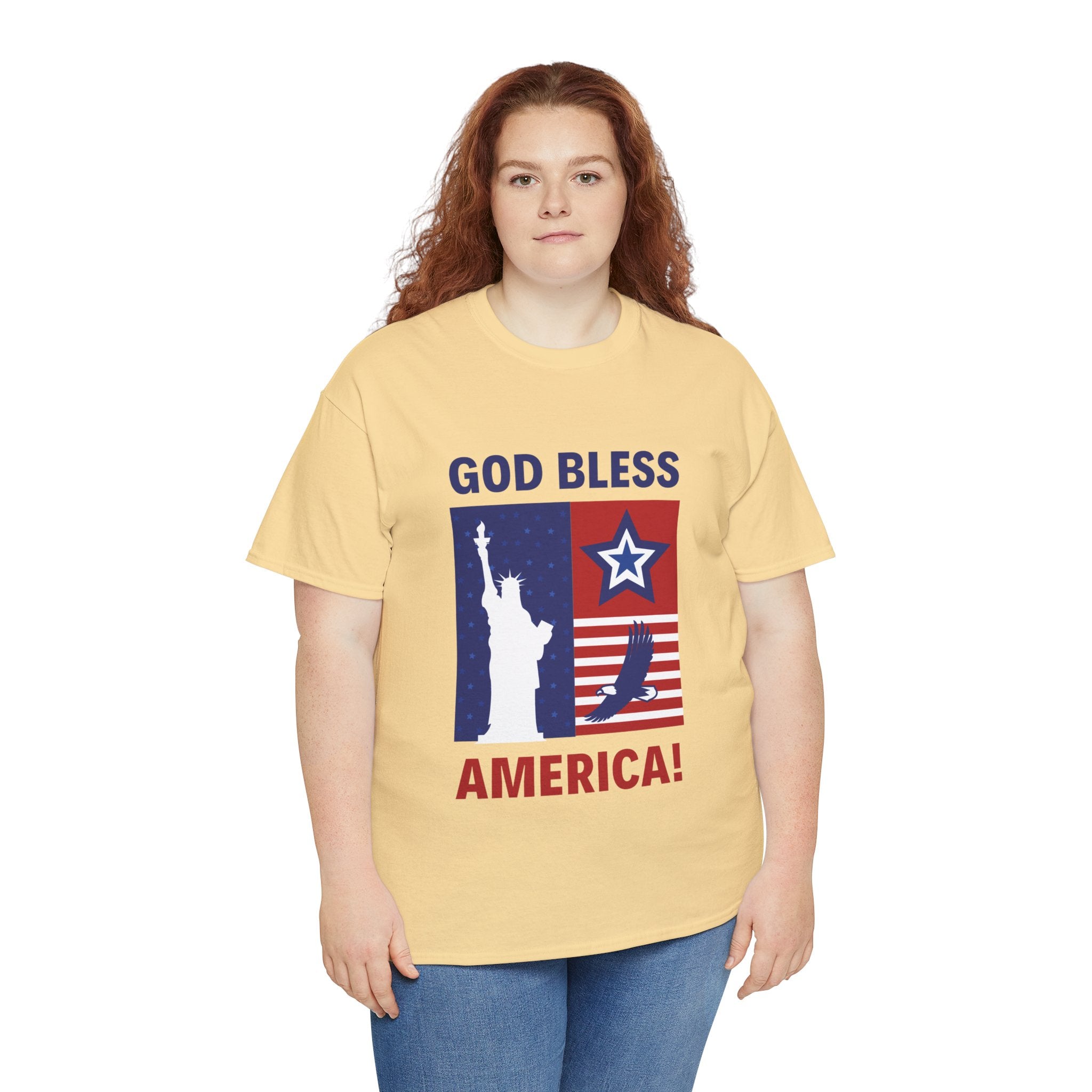 USA Bless Unisex Heavy Cotton Tee